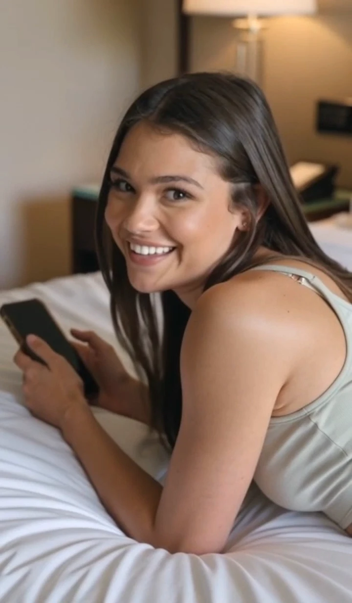 Confident videochat model